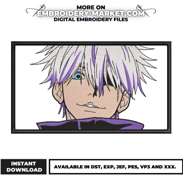 Anime Embroidery Design