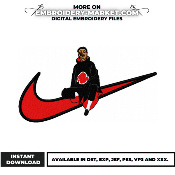 Anime Embroidery Design