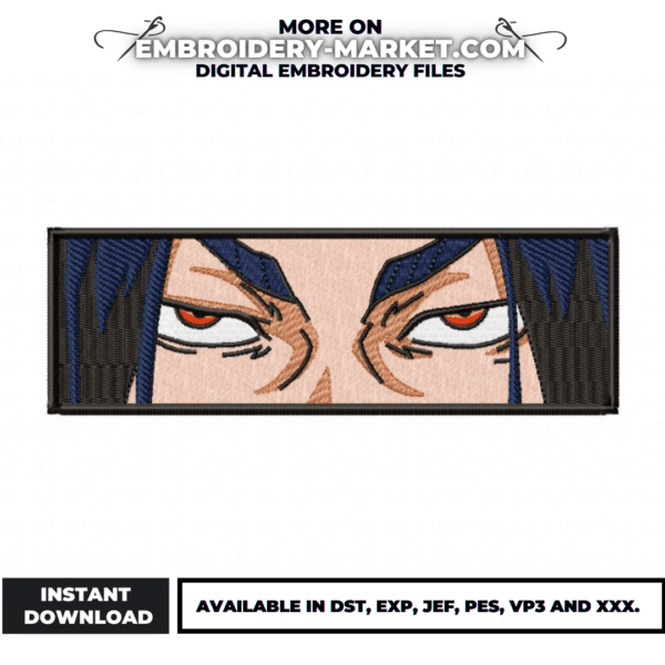 Anime Embroidery Design