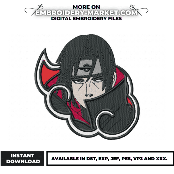 Anime Embroidery Design