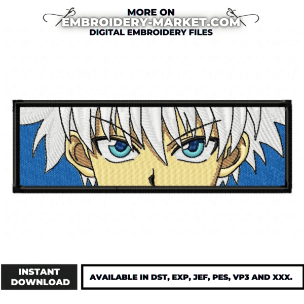 Anime Embroidery Design