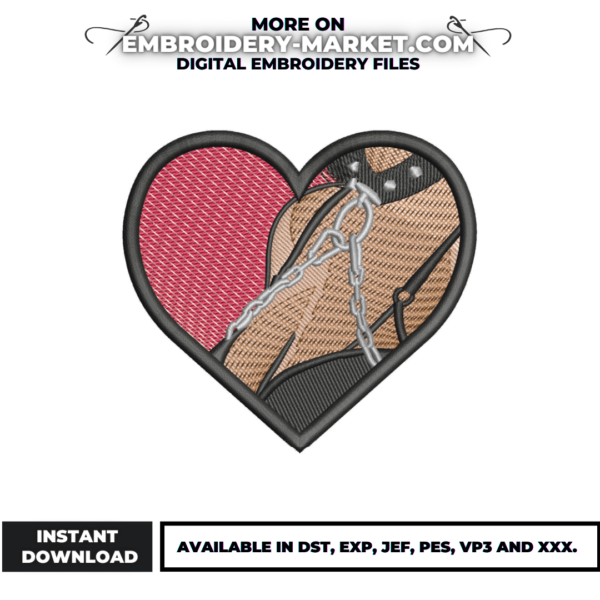 Anime Embroidery Design