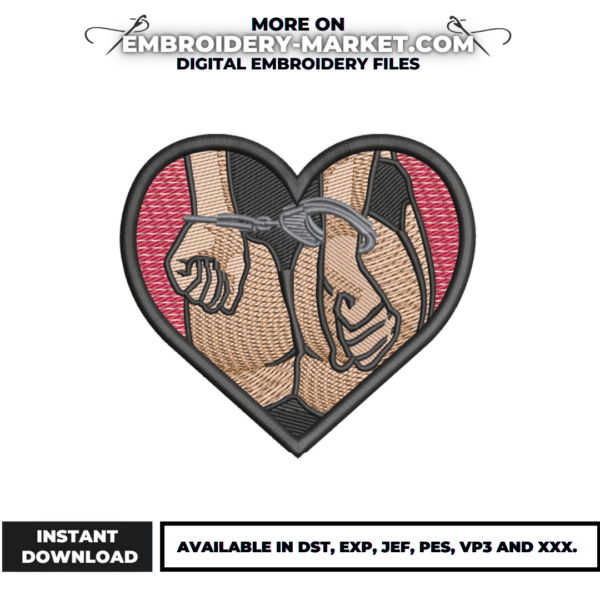 Anime Embroidery Design
