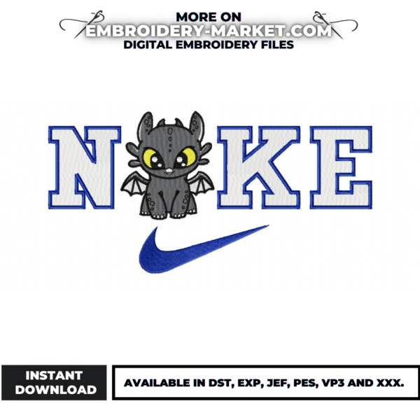 Anime Embroidery Design